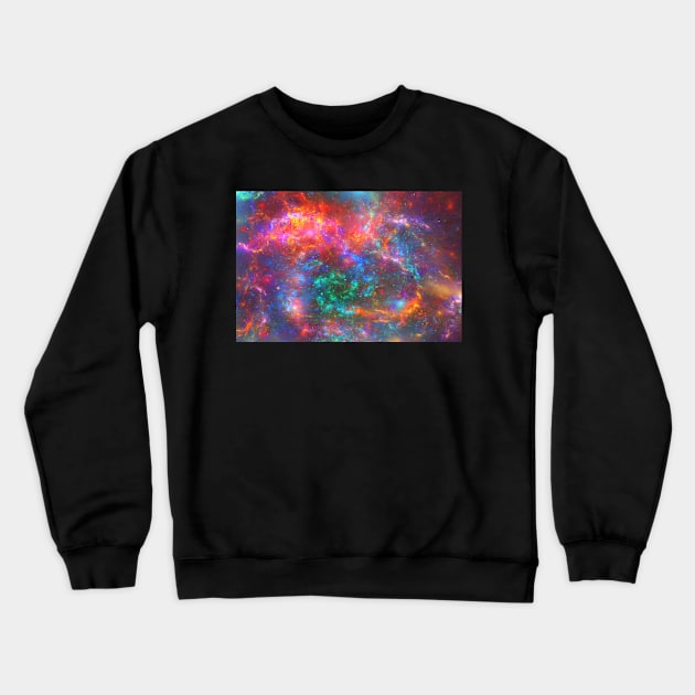 Wild cosmos Crewneck Sweatshirt by krinichnaya